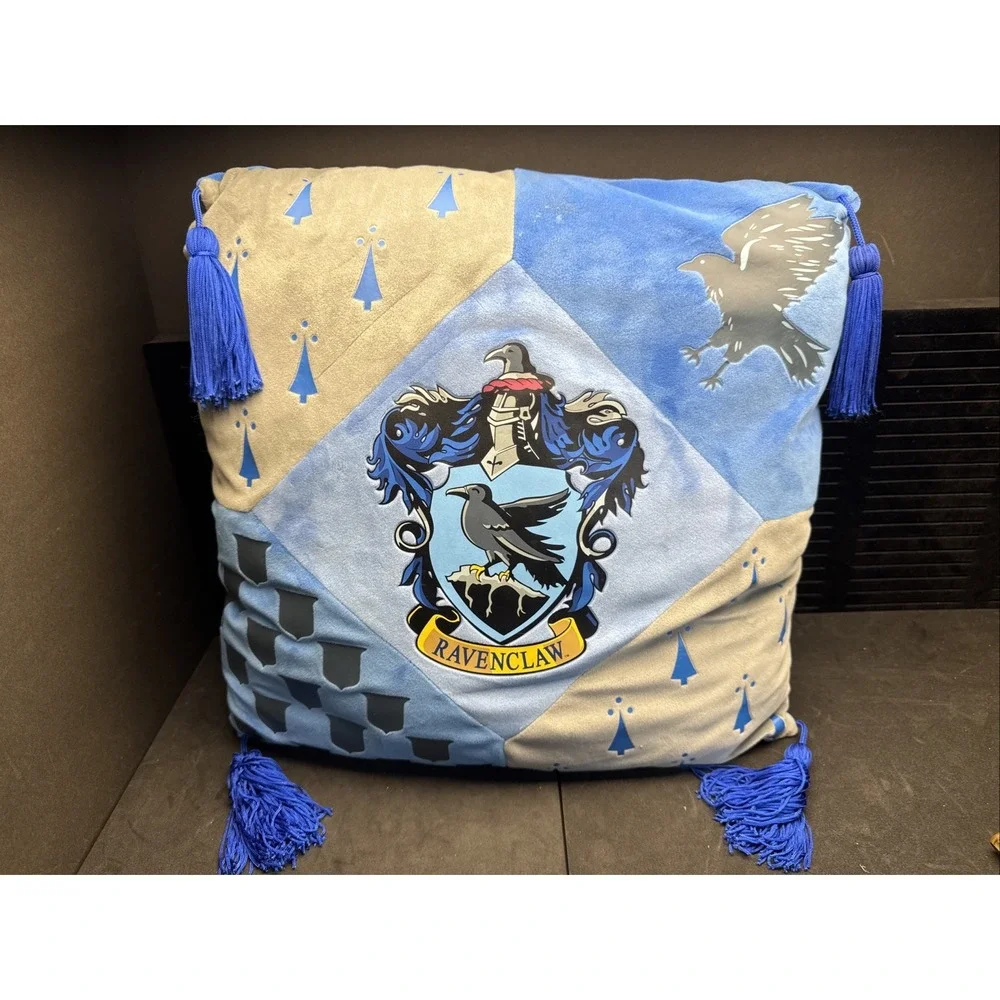 The Wizarding World Of Harry Potter Ravenclaw Large‎ Pillow With Tassels! decor